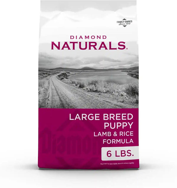 Diamond Naturals Large Breed Puppy Dry Dog Food, Lamb & Rice, 40Lb | Puppy, Adult & Senior Dogs | Nutrient Levels to Fuel Larger Growing Bodies | DHA for Proper Brain & Vision Development7