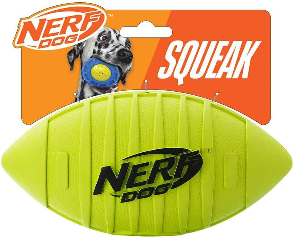 nerf-dog-tire-squeak-football-outdoor-dog-toy-6-inch-dog-football-squeaking-toy-for-medium-and-large-breeds-blue