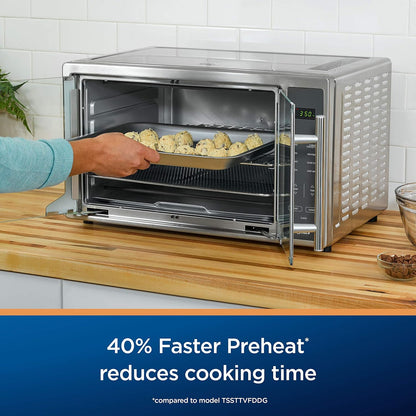 Oster Air Fryer Oven 10-In-1 Countertop Toaster Oven with XL Capacity & French Doors, Stainless Steel4