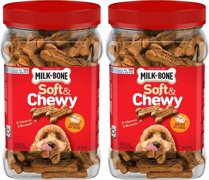 Milk-Bone Soft & Chewy Mini'S Dog Training Treats, 18 Oz Canister | Made with Real Chicken Breast, Small Dog Treats for Training and Rewarding, 18% Protein, Fortified with Vitamins and Minerals17