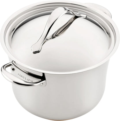 Nouvelle Stainless Steel Cookware Pots and Pans Set, 10 Piece | Stainless Steel Cookware Set with Lids, Oven Safe to 500°F, Durable Everyday Cooking, Dishwasher Safe4