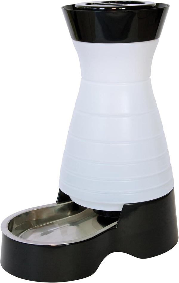 Petsafe Healthy Pet Water Station, 320 Oz, Stainless Steel Bowl, Large | Gravity-Fed Pet Water Fountain Keeps Cats or Small Dogs Hydrated, Stainless Steel Bowl Is Dishwasher Safe9