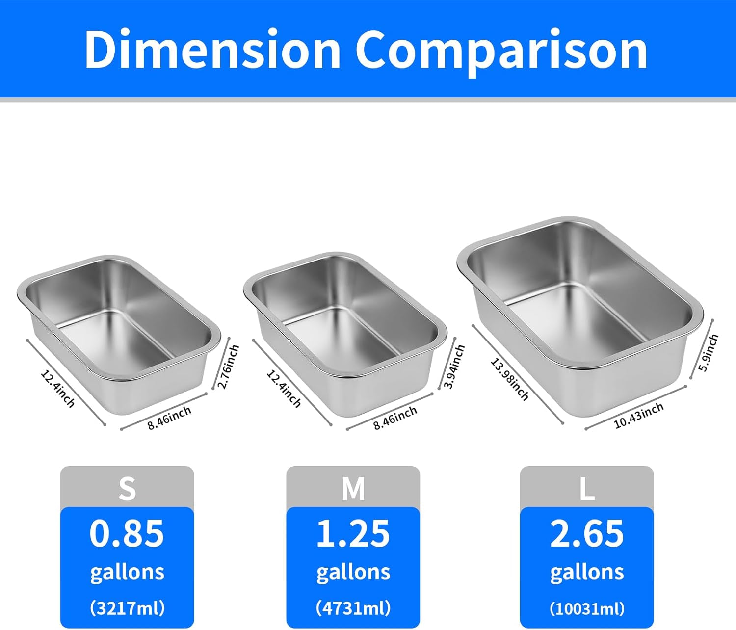 ohtomber-1-25-gallons-stainless-steel-dog-bowl-big-pet-water-food-bowl-no-spilling-outdoor-feeder-dish-plate-for-indoor-outdoor-feeding-fits-big-extra-large-dogs-cats-all-pets