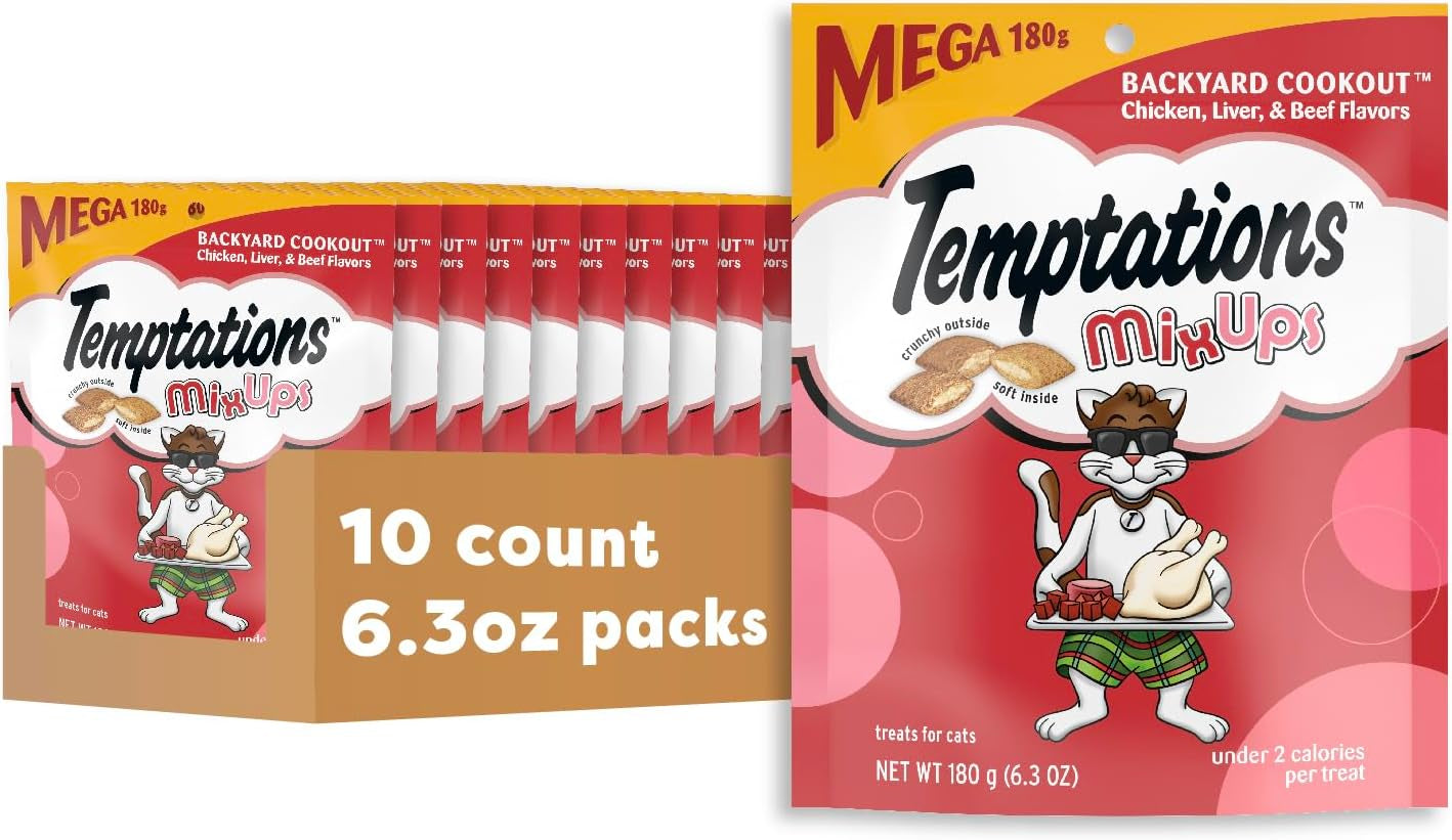 temptations-mixups-crunchy-and-soft-cat-treats-cookout-flavor-30-oz-chicken-liver-beef-flavors-under-2-calories-per-treat-100-complete-balanced-for-adult-cats-resealable-stay-fresh-tub