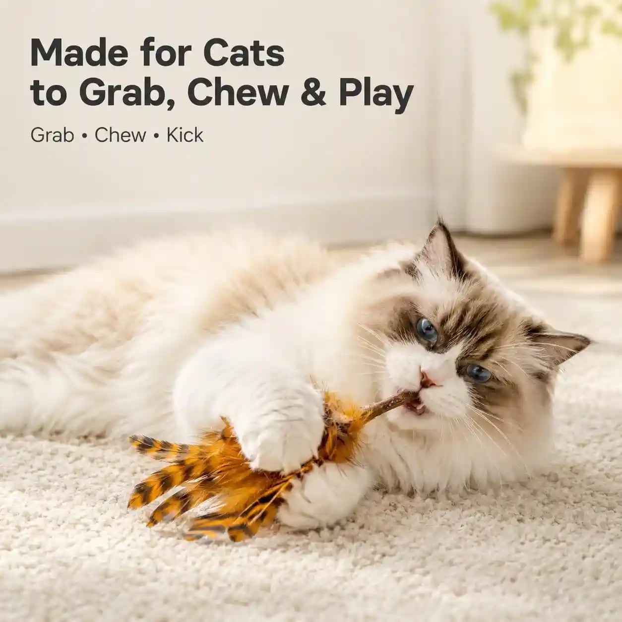 silvervine-feather-cat-toys-3-pack-natural-matatabi-chew-toys-for-indoor-cats-8-handmade-cat-toy-for-chewing-independent-play-quiet-indoor-floor-play