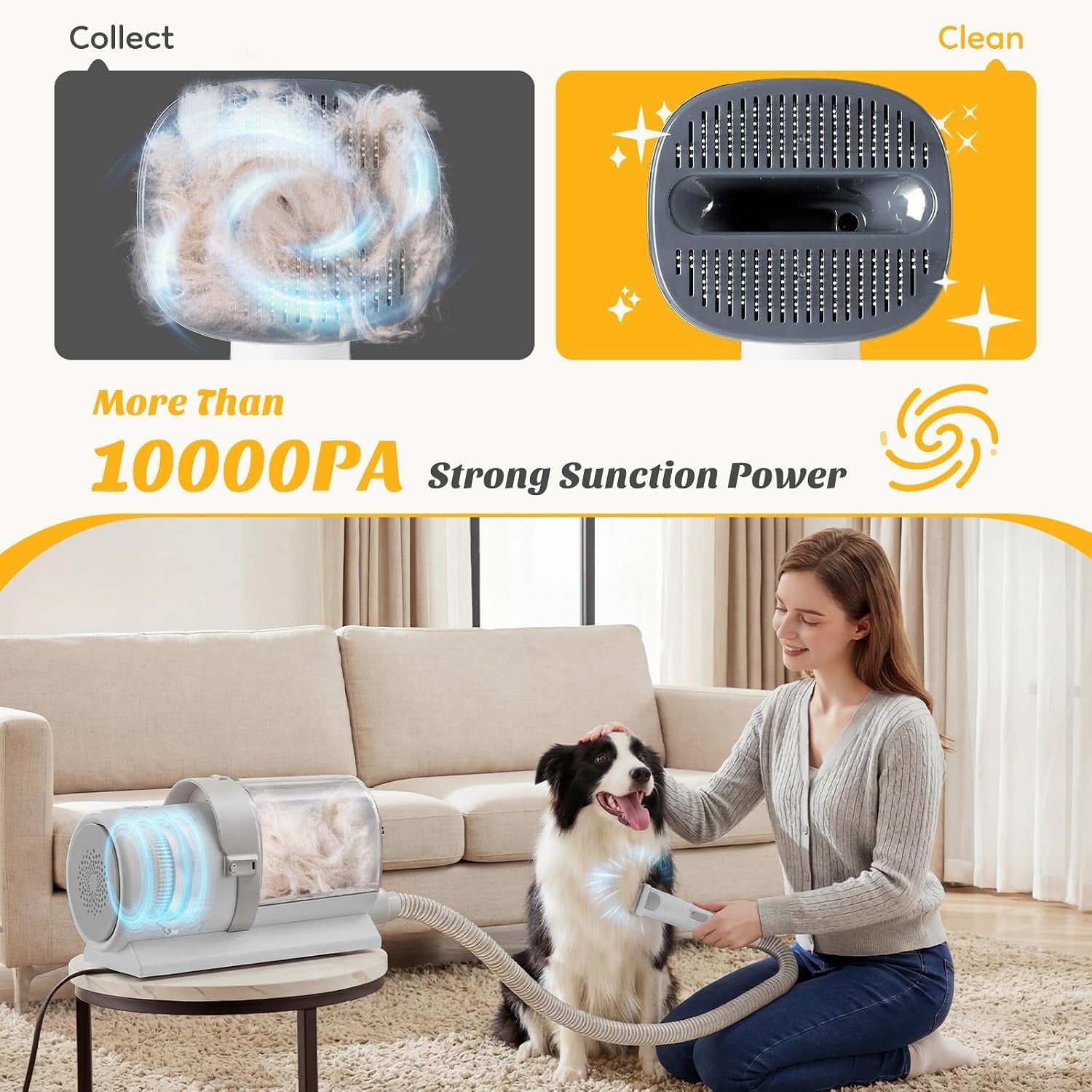 newbulig-pet-grooming-vacuum-kit-for-cats-and-dogs-2-5l-dust-cup-white-3-suction-modes-and-5-groomer-tools-dog-clippers-with-cordless-low-noise-for-cats-dogs-other-animals-hair-trimmer