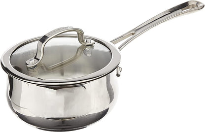 419-14 Contour Stainless 1-Quart Saucepan with Cover1