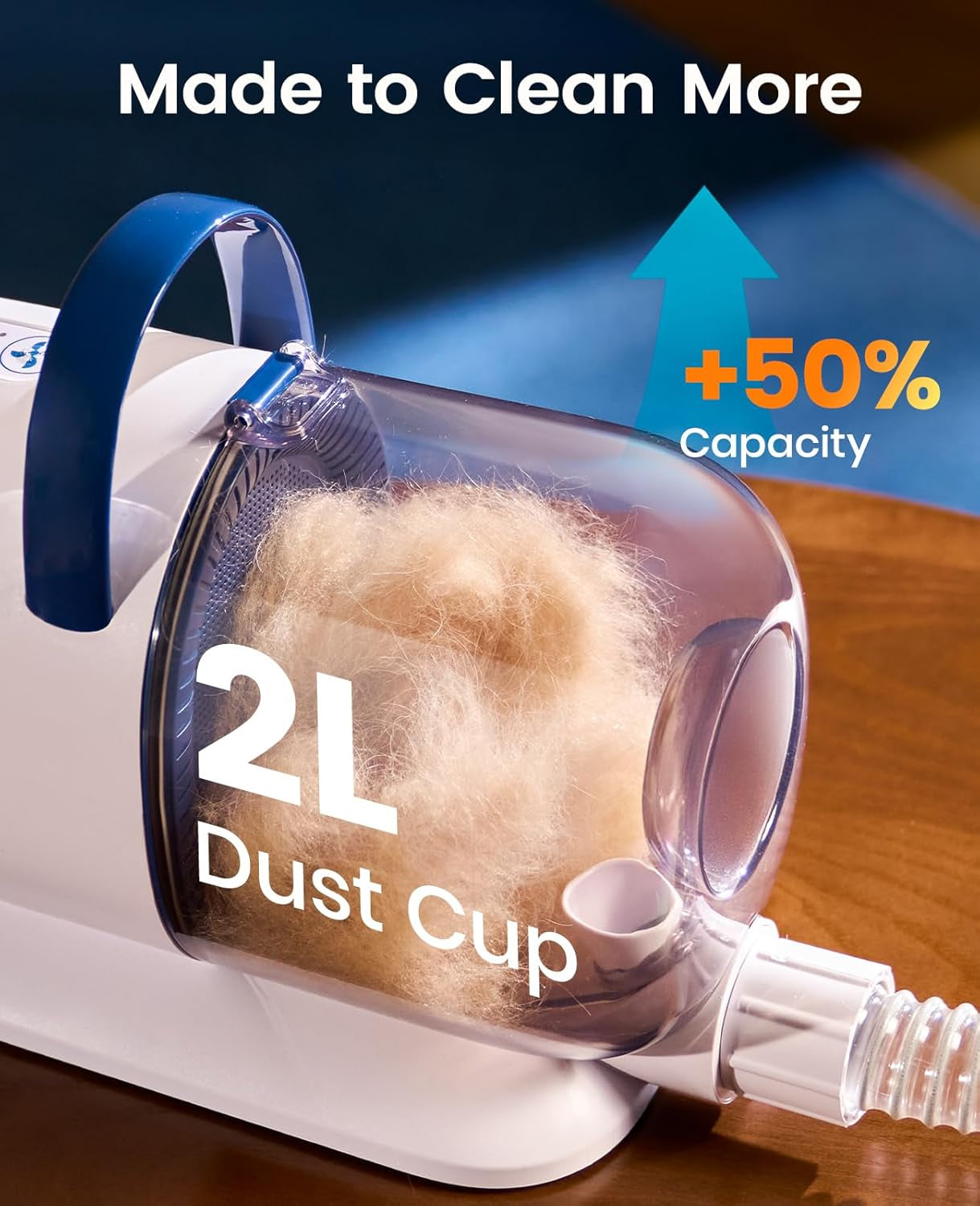 oneisall-dog-grooming-vacuum-15000pa-suction-captures-99-pet-hair-to-reduce-shedding-dog-grooming-clippers-quiet-brush-59db-with-4-accessories-2l-dust-canister-for-home-cleaning