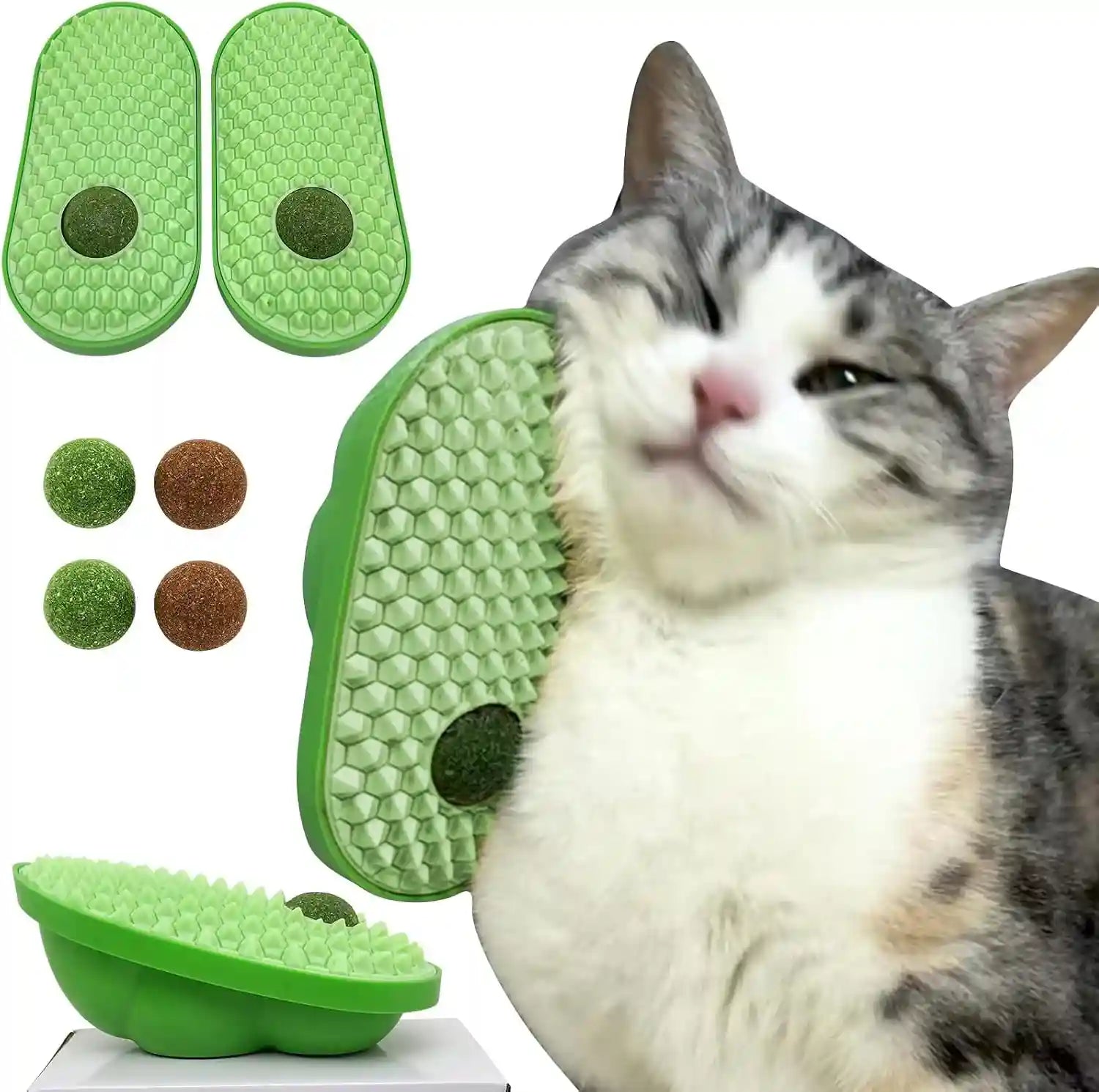 miwoowim-2-pcs-catnip-toys-balls-that-stick-on-wall-cat-toy-ball-catnip-wall-balls-for-cats-lick-cat-face-scratchers-cat-self-groomer-for-indoor-cats-corner-brush