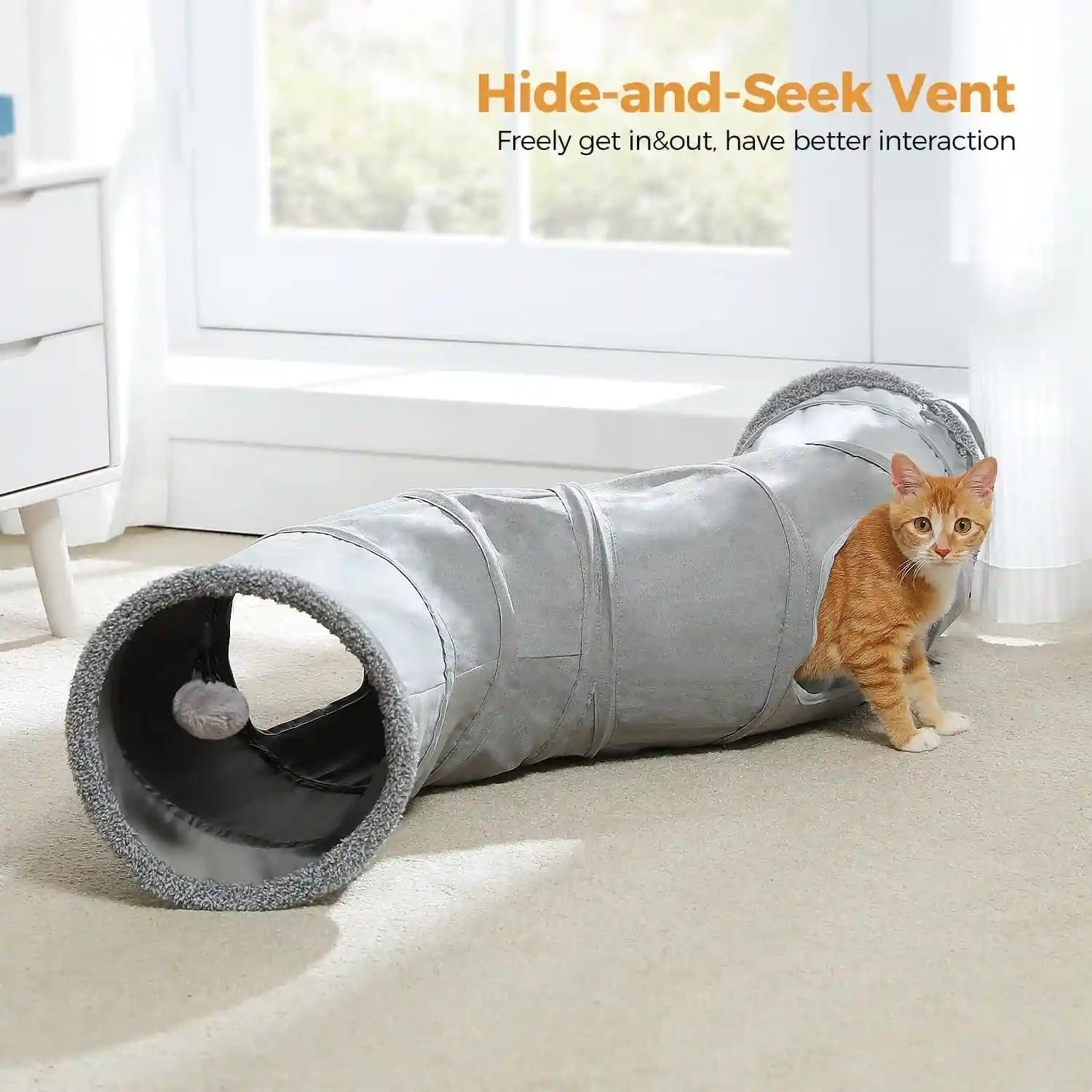 pawz-road-cat-tunnel-s-shape-cat-tunnels-for-large-indoor-cats-51-long-durable-spacious-10-5-cat-tube-with-peepholes-dangling-ball-toy-connected-to-play-tunnels-collapsible-for-easy-storage