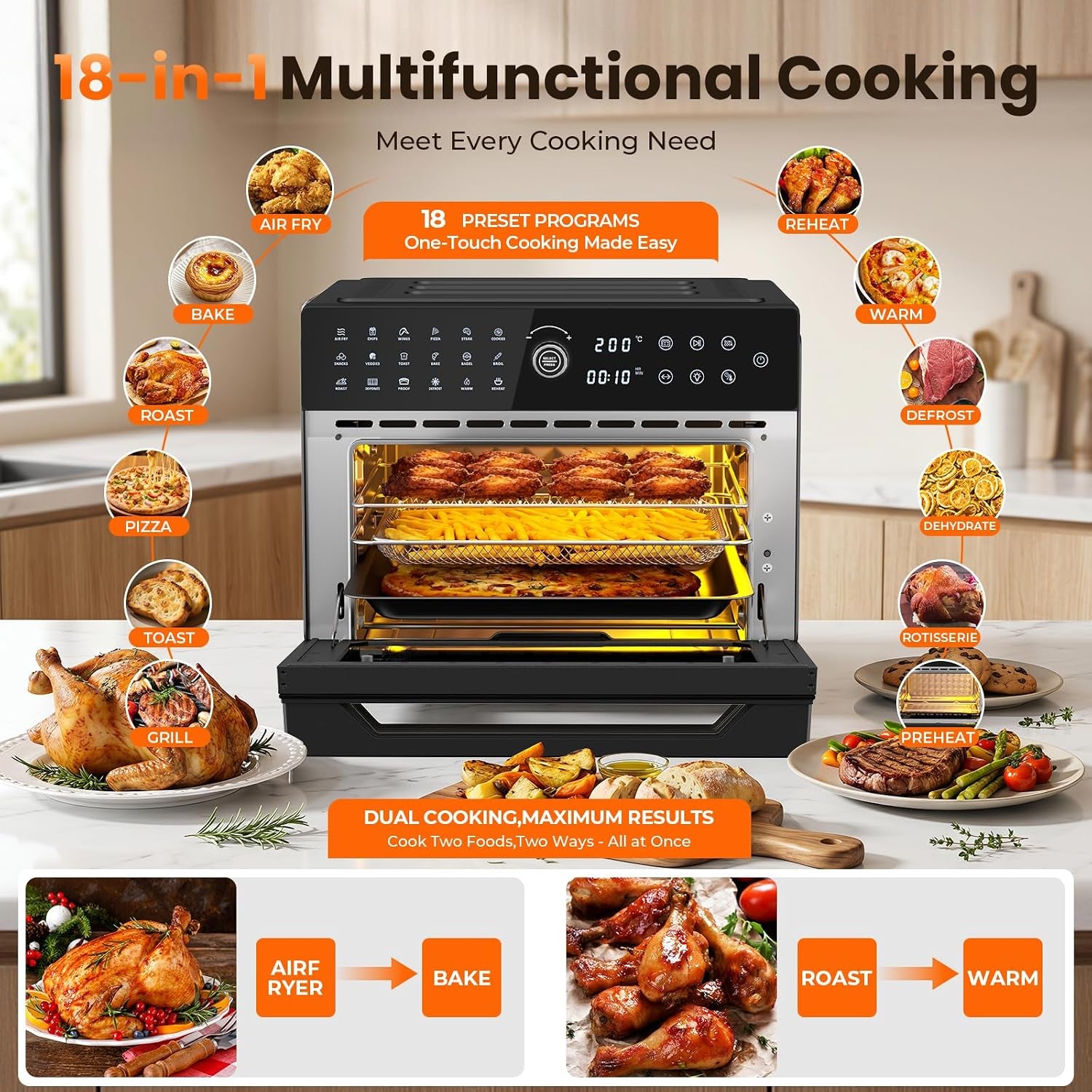 air-fryer-toaster-oven-combo-18-in-1-countertop-convection-32qt-extra-large-air-fryer-with-360-rotisserie-4-layer-cooking-full-accessories