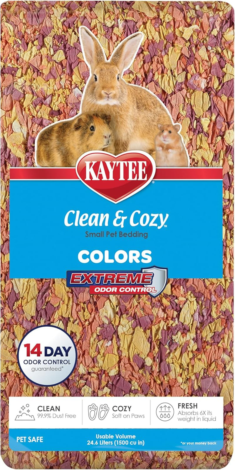 kaytee-clean-cozy-colors-small-animal-bedding-with-extreme-odor-control-kaleidoscope-24-6-liters