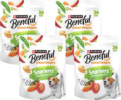 Purina Beneful Baked Delights Snackers Dog Treats, 36 OZ10