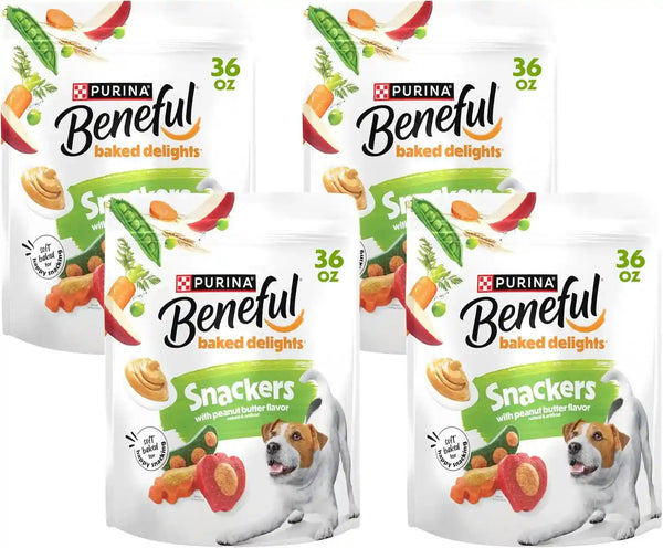 Purina Beneful Baked Delights Snackers Dog Treats, 36 OZ10