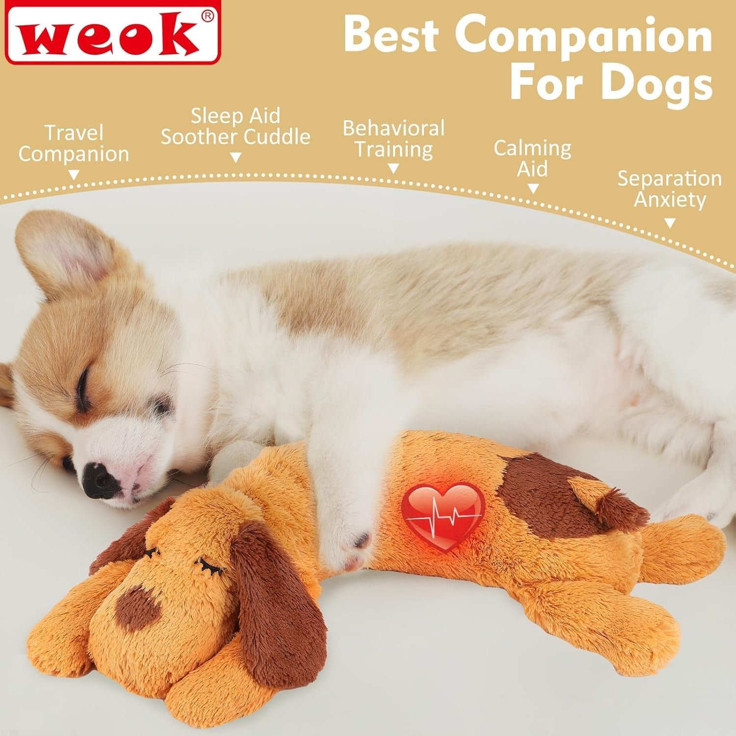 weok-heartbeat-puppy-toy-comfort-cuddler-pillow-dog-anxiety-relief-calming-aid-heartbeat-stuffed-toy-for-dogs-puppy-heartbeat-toy-sleep-aid-dog-heartbeat-toy-for-pet