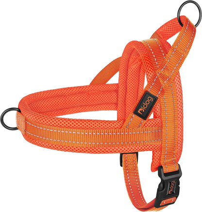 Didog No Pull Dog Harness for Small Dogs, Breathable Mesh Padded,Hot Pink,S | Quick Fit, Easy on and Off, Lightweight, Reflective Vest Harness for Night Safty, Easy for Walking and Training, Chest 18-22"12