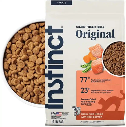 Instinct Original Dry Cat Food, Raw Coated Kibble, Real Chicken, 5 Lb. Bag | Raw-Coated Kibble with Cage-Free Chicken for Strong Muscles, Digestive Health, and Healthy Skin & Coat, Grain-Free15