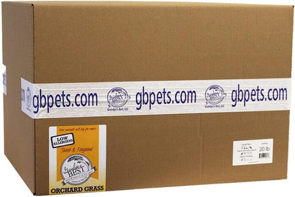 Grandpa'S Best Premium Orchard Grass Hay for Rabbits, Guinea Pigs, Chinchillas, Hamsters & Gerbils, 20Lb Loose Boxed, Brown2