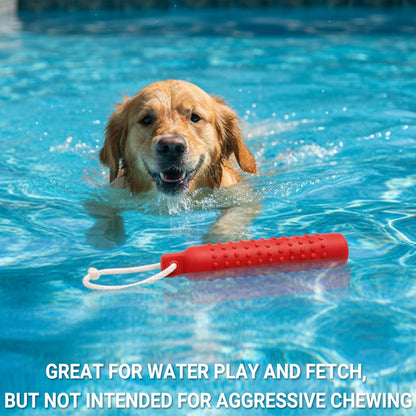 Dog Water Toys, 2 Pack Floating Bumper Fetch Toy Dummy | Interactive Retrieving Training Float Pet Rope Toy for Pool, Lake Outdoor Small Medium Large Dogs4