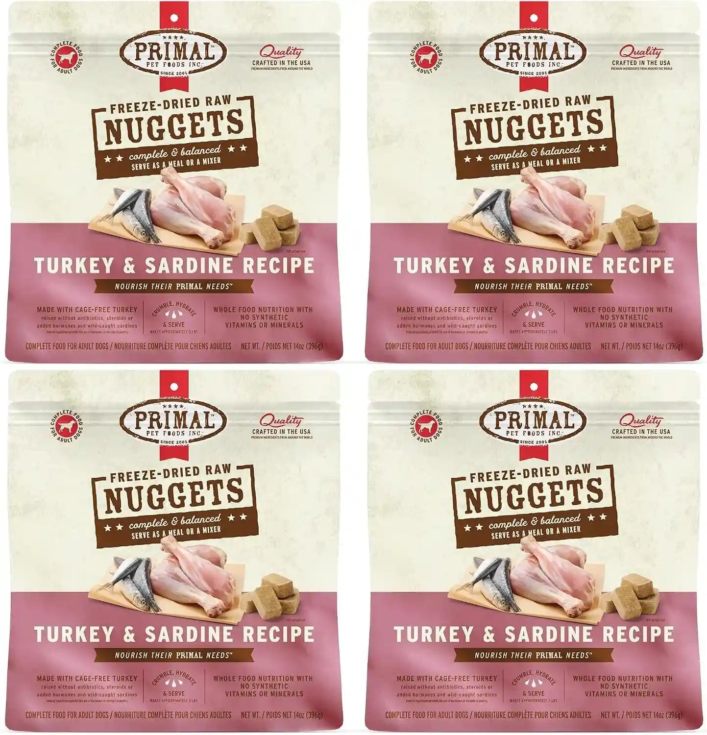 primal-freeze-dried-dog-food-nuggets-chicken-complete-balanced-meal-topper-or-treat-premium-healthy-grain-free-high-protein-raw-dog-food-14-oz-complete-balanced-nutrition-meal-topper-or-treat-grain-free-high-protein-no-synthetic-vitamins-minerals