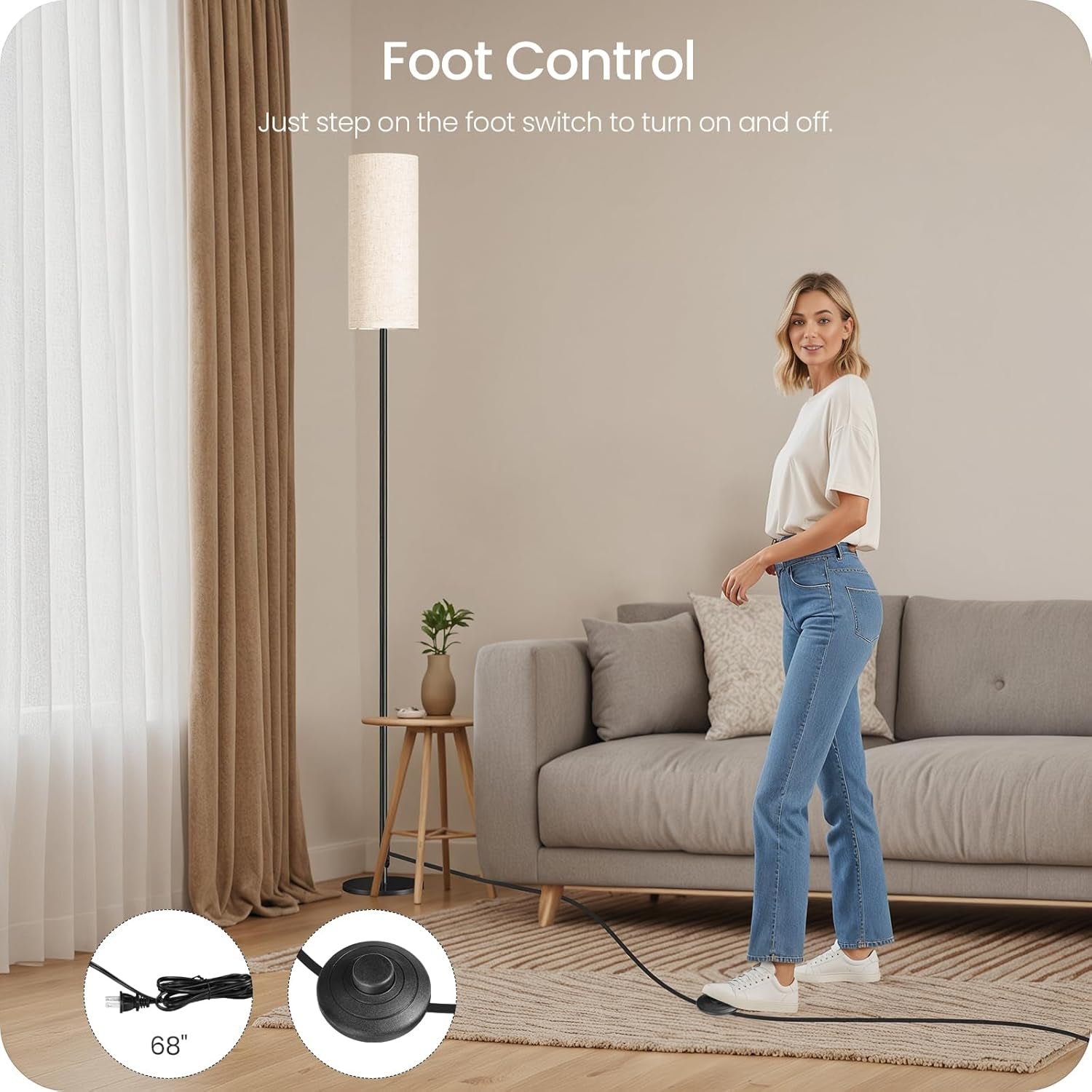 64-4-slim-floor-lamp-for-living-room-with-magnetic-remote-and-foot-switch-dimmable-standing-tall-lamp-mood-for-bedroom-nursery-3-color-temperatures-1-hour-timer-900lm-bulb-included-beige-e06ld05w1