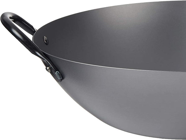 89914-7 Steel Canton Wok, 13", Black2
