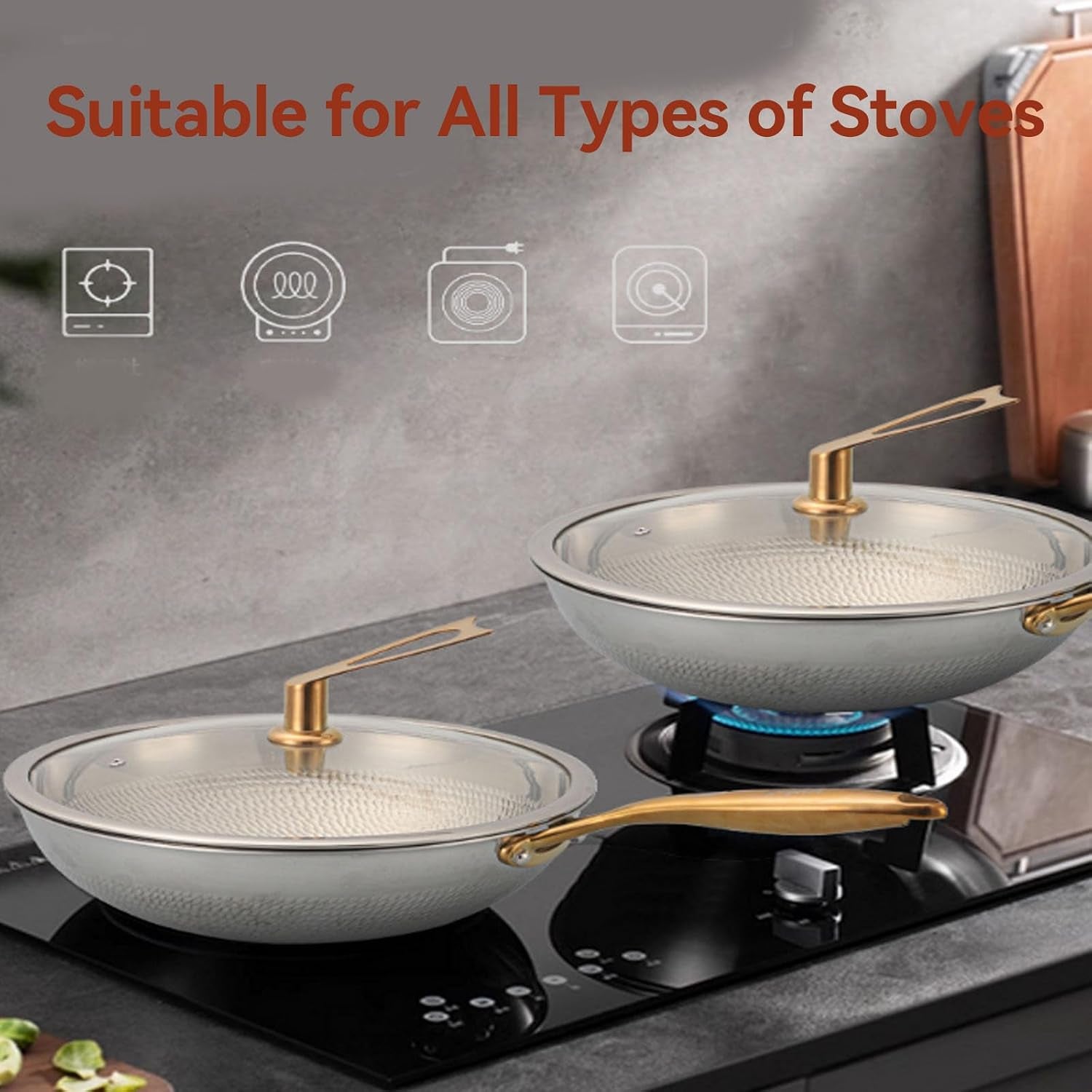 titanium-hammered-wok-pure-with-lid-no-coating-non-stick-titanium-cookware-frying-pans-ultra-durable-scratch-resistant-even-heating-frying-pans-with-all-cooktops-13-39in