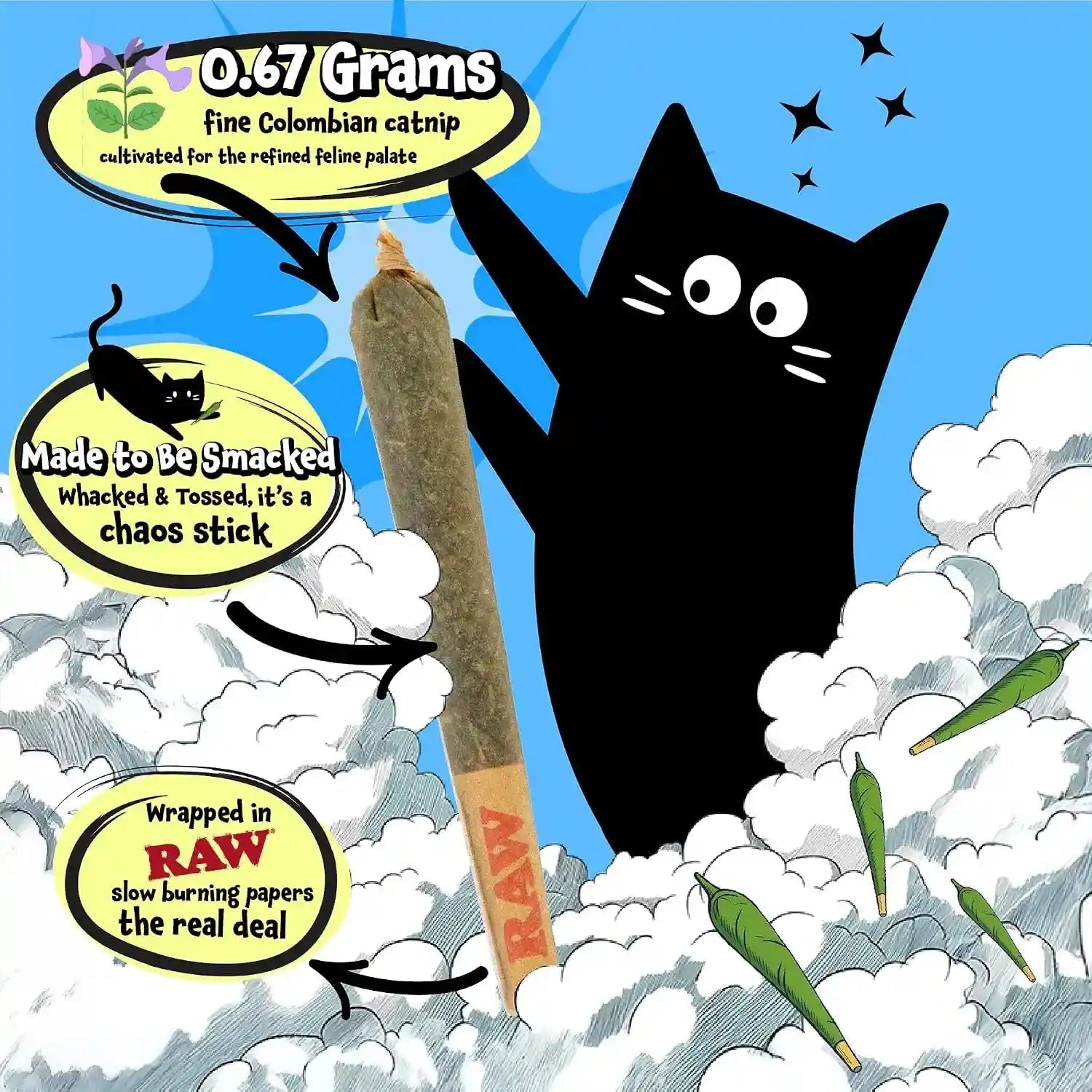 lit-labs-catnip-joint-5-organic-pre-rolls-papers-to-fix-a-bad-cattitude-funny-cat-toy-for-indoor-cats-with-existential-dread