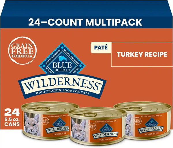 Blue Buffalo Tastefuls Natural Tender Morsels Wet Cat Food, Chicken Entrée 5.5-Oz Cans (Pack of 24)12