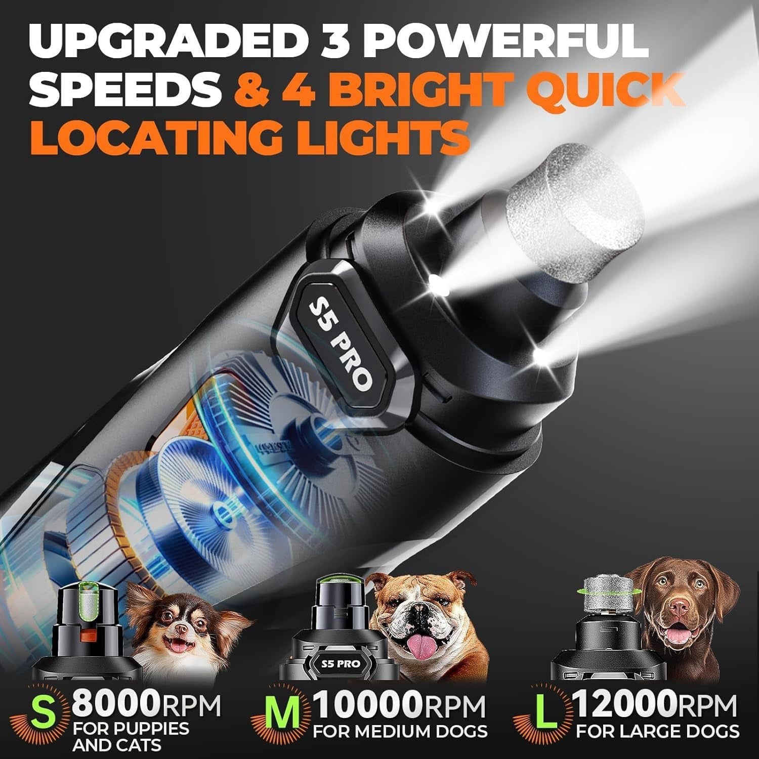 whisper-quiet-dog-nail-grinder-safe-stress-free-for-sensitive-dogs-cats-4-led-lights-3-grinding-bits-3-speed-pet-nail-trimmers-rechargeable-painless-grooming-kit-for-all-breeds-sizes