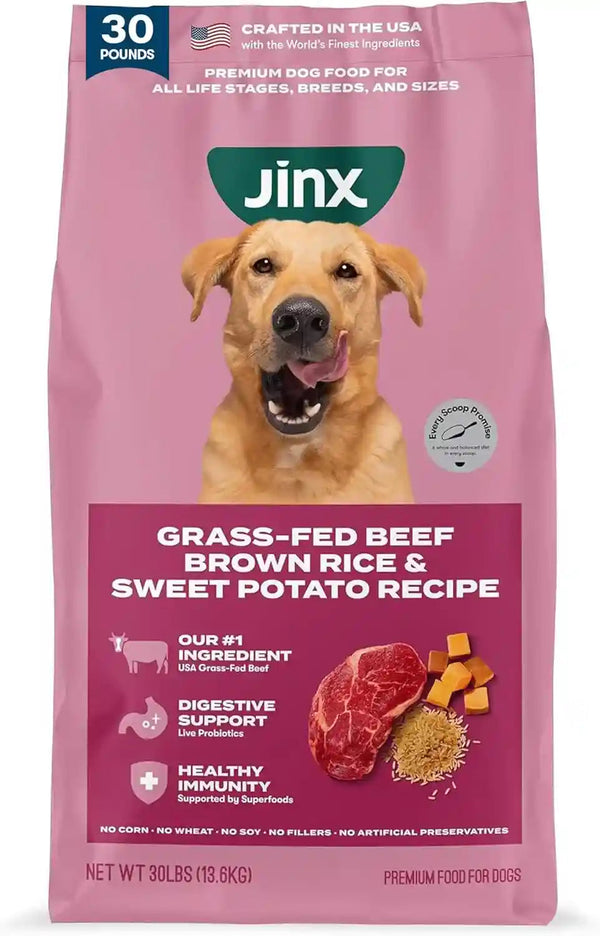 Jinx Dry Dog Food - Real Salmon, Brown Rice & Sweet Potato, 4Lb | Premium Kibble for Digestive Support & Healthy Immunity - No Fillers, All Lifestages (Puppy, Adult & Senior), Breeds & Sizes16