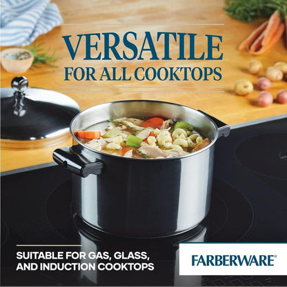 Classic Series Nonstick Stainless Steel Cookware Set, Pots and Pans Set, 15-Piece8