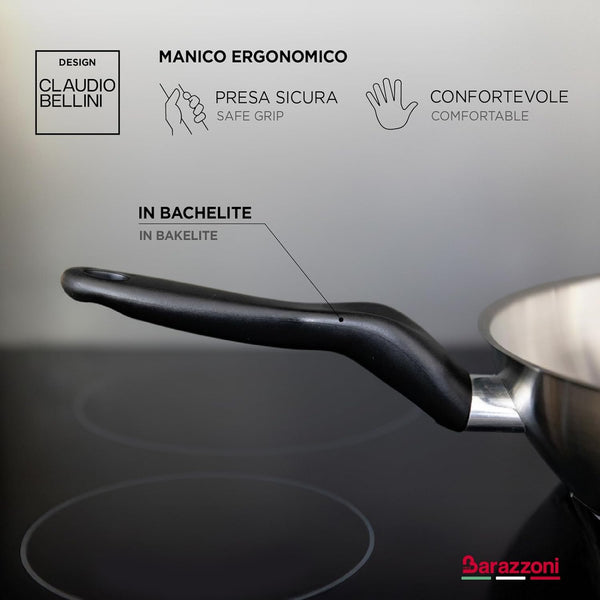 the Inoxidabili Saltapasta Wok, 28 Cm, Black, Stainless Steel (278109728)6