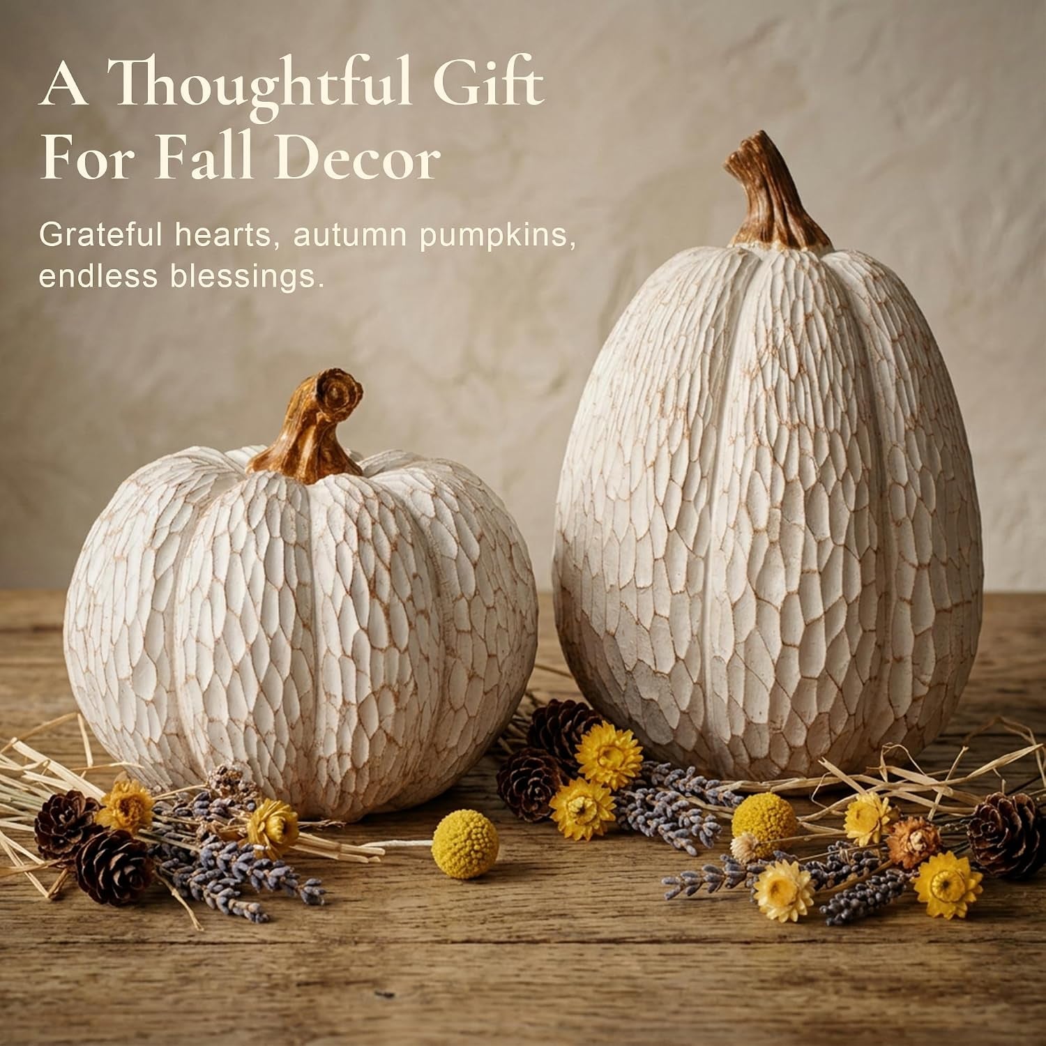 fall-pumpkin-decor-set-of-2-resin-pumpkins-thanksgiving-decor-elegant-textured-white-pumpkins-fall-decor-accent-for-thanksgiving-table-centerpiece-mantel-shelf-and-autumn-home-decor