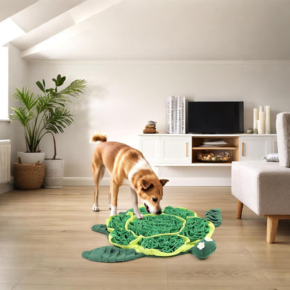 Snuffle Mat for Dogs - Interactive Puzzle Feeding Game for Stress Relief & Foraging Skills | Dog Toys to Keep Them Busy | Small/Medium/Large Dogs Turtle Design6