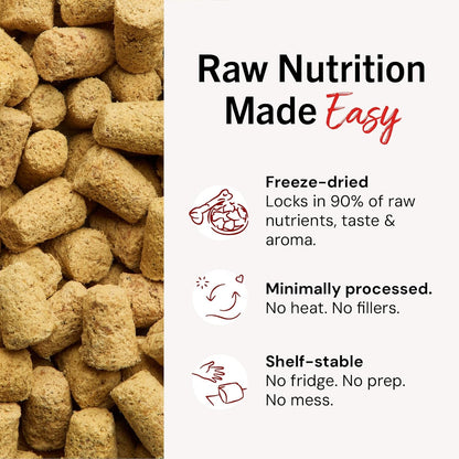 Stella & Chewy'S Freeze Dried Raw Meal Mixers – Crafted for Puppies – Grain Free, Protein Rich Perfectly Puppy Beef & Salmon Recipe – 3.5 Oz Bag6