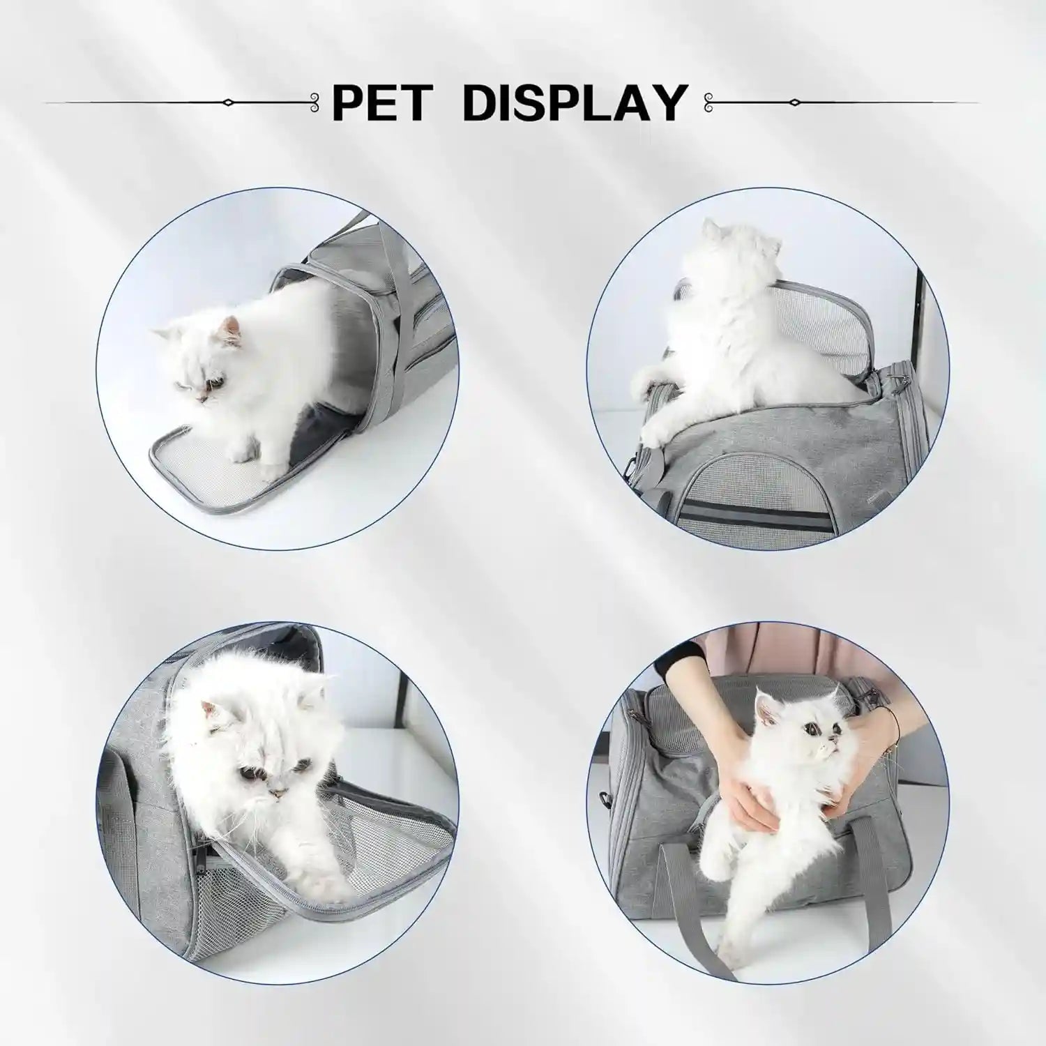 fluffydream-pet-travel-carrier-soft-sided-portable-bag-for-cats-small-dogs-kittens-or-puppies-collapsible-durable-airline-approved-travel-friendly-grey-17-0-l-x-10-0-w-x-11-0-h-grey