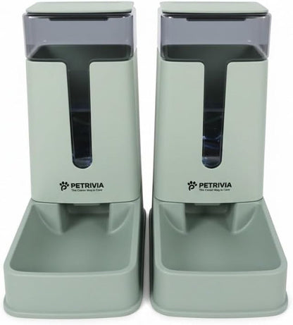 Automatic Pet Feeders Automatic Dog Food and Water Dispenser Water Dispenser for Dogs Gravity Water Dispenser Cat Feeders Automatic Cat Food Dog Water and Food Dispenser Gravity Pet Water Dispenser1
