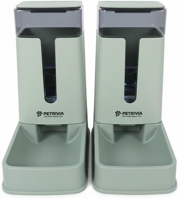 Automatic Pet Feeders Automatic Dog Food and Water Dispenser Water Dispenser for Dogs Gravity Water Dispenser Cat Feeders Automatic Cat Food Dog Water and Food Dispenser Gravity Pet Water Dispenser1