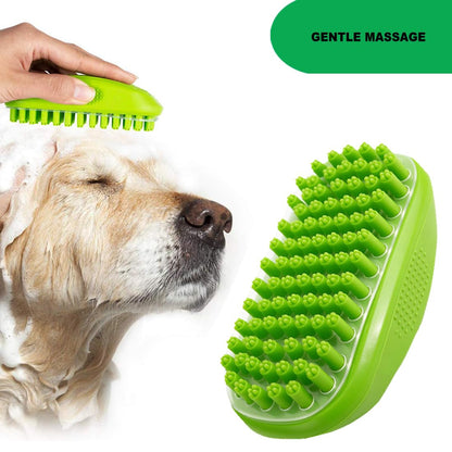 Rubber Curry Brush for Short Haired Dogs, Gentle Curry Comb | Dog Brush with Removable Screen, Use Wet as Bath Scrubber or Dry for Grooming Loose Hair6