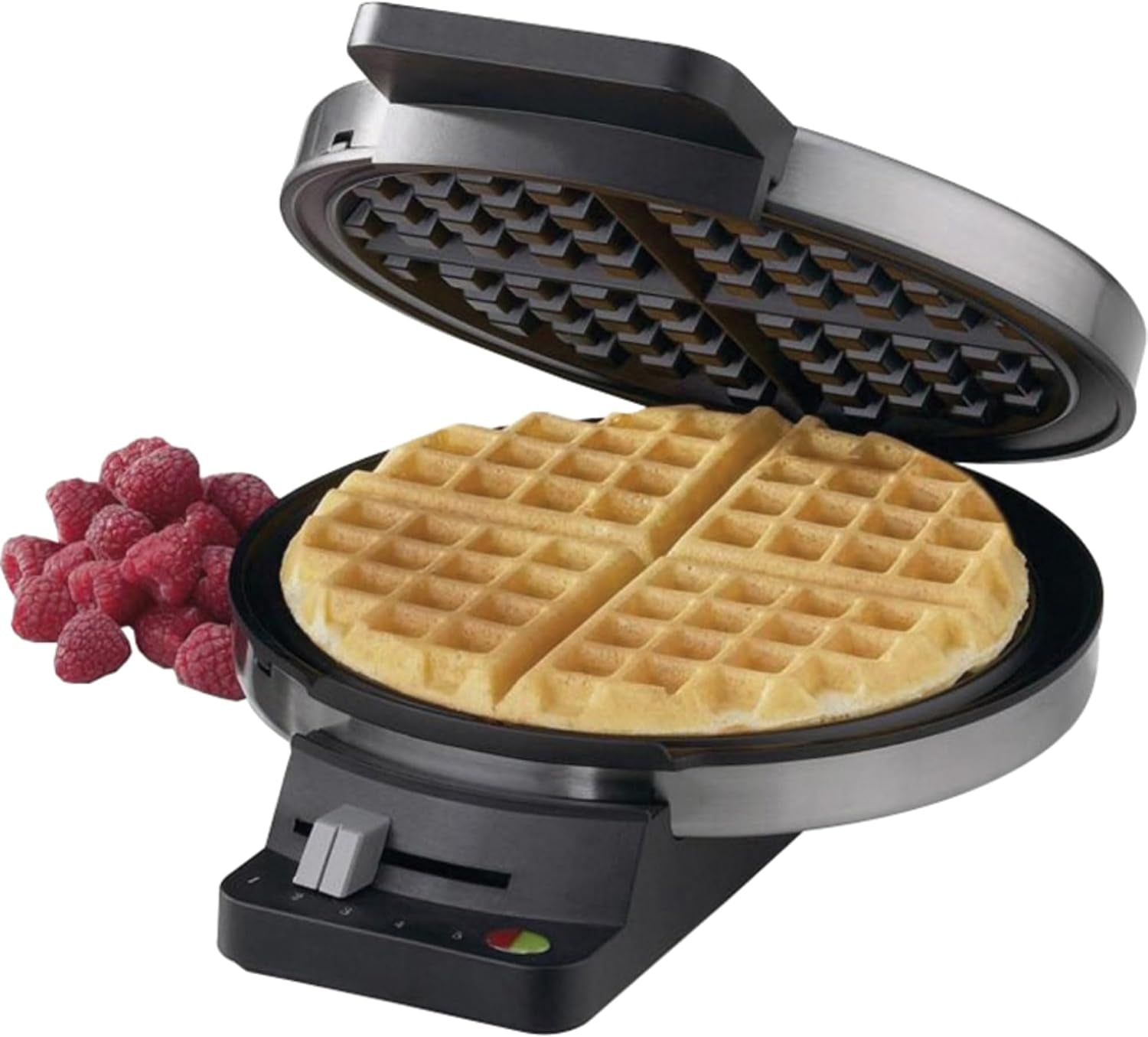2-slice-toaster-oven-and-round-classic-stainless-steel-waffle-maker-bundle