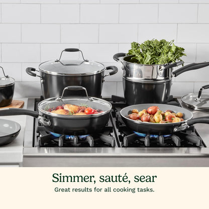 , 11-Pc Intermix™ Ceramic Nonstick Set, 59SB-11BK4