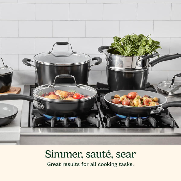 , 11-Pc Intermix™ Ceramic Nonstick Set, 59SB-11BK4