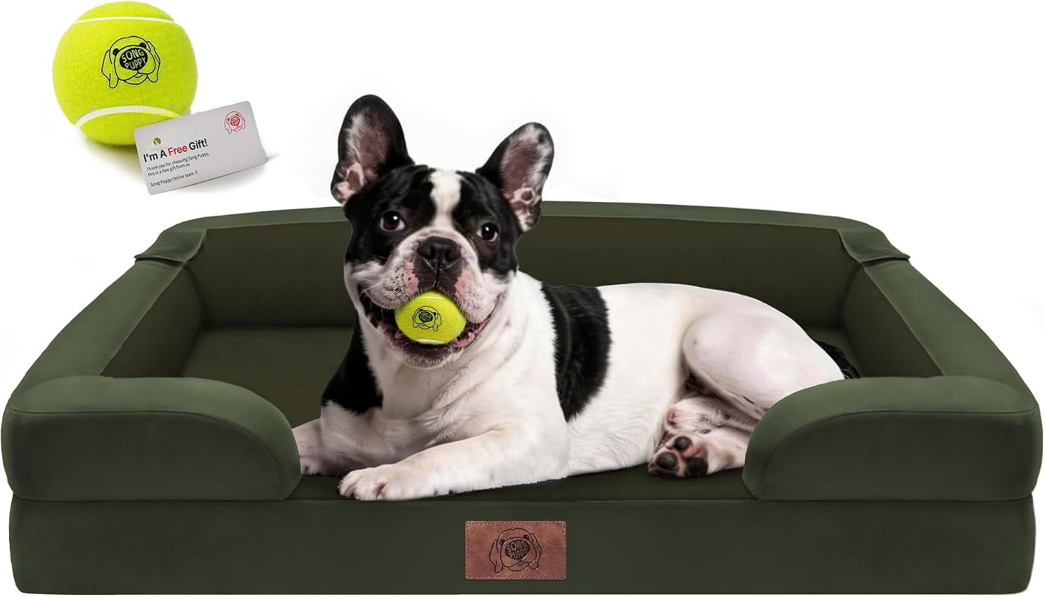 waterproof-orthopedic-dog-bed-for-extra-large-sized-dogs-memory-foam-pet-bed-sofa-with-bolster-dog-couch-with-washable-cover-non-slip-bottom-42x30-inch-grey
