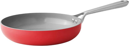 MEMBER MARK 11-Piece Modern Ceramic Cookware Set in Red 23X15X117
