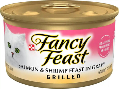 Purina Fancy Feast Gravy Lovers, Poultry & Beef Wet Cat Food, 3Oz, 24-Pack39