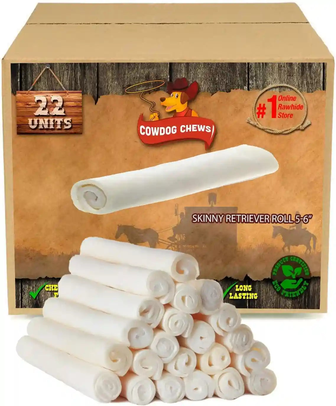 cowdog-chews-5-6-inches-rawhide-retriever-roll-chewing-dog-treat-100-natural-natural-grass-fed-livestock-sourced-50-pack