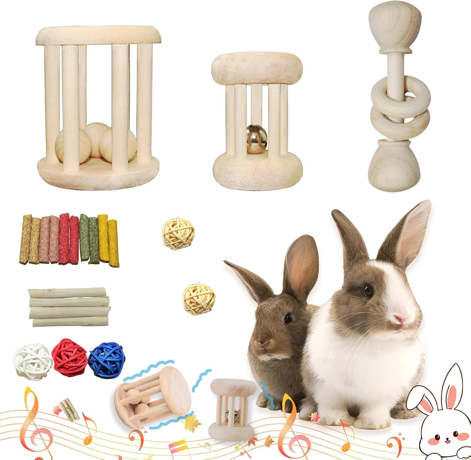 qwr-9pcs-wooden-bunny-toys-safe-rabbit-guinea-pigs-teeth-grinding-toy-for-chinchillas-hamsters-small-animals-indoor-outdoor