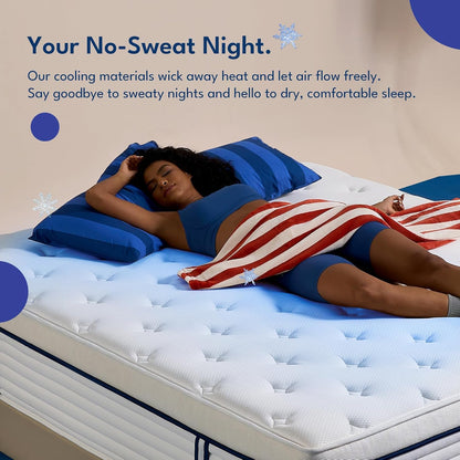 12 Inch Full Size Mattress, Hybrid Mattress in a Box, Cooling Gel Memory Foam and Individual Pocket Springs for Pressure Relief, Certipur-Us Certified (Full 12 Inch, Medium)7