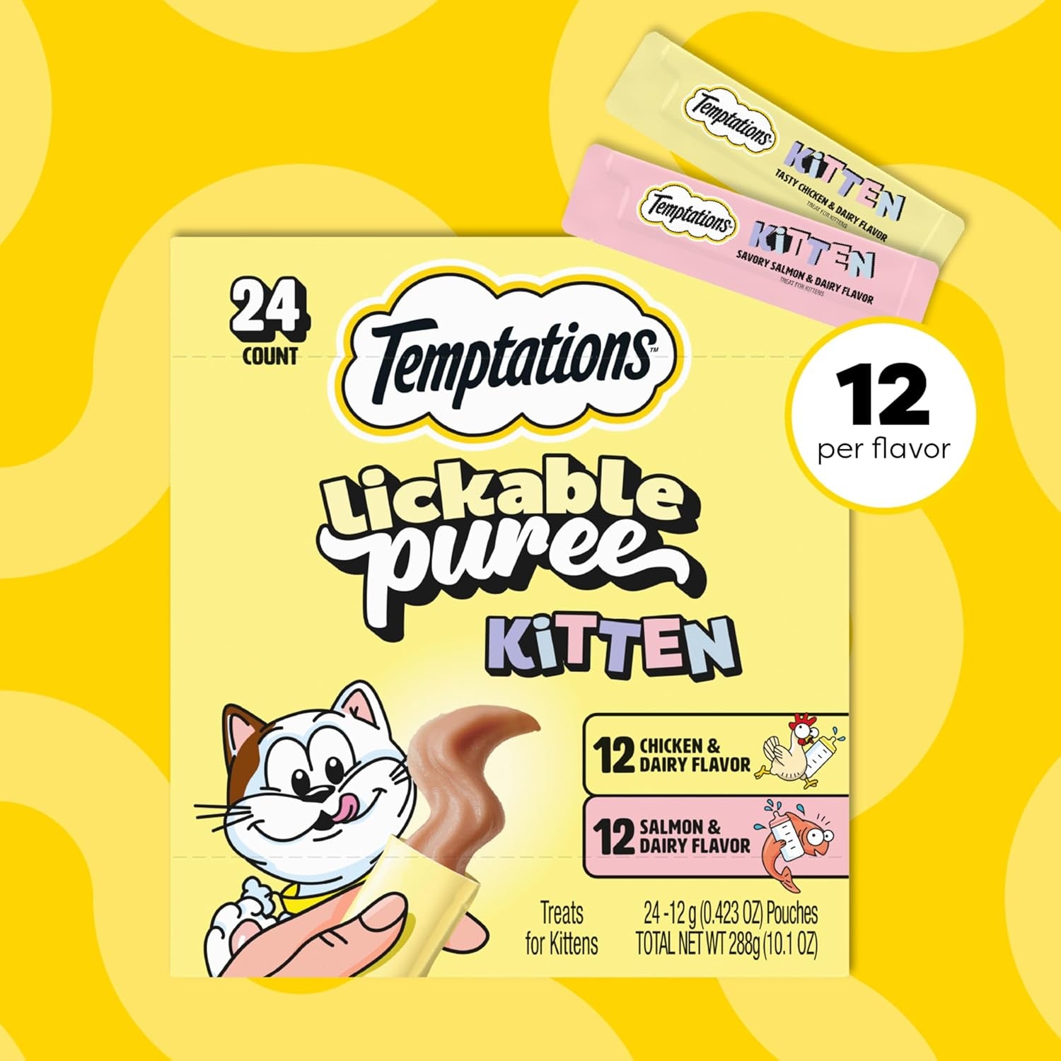 temptations-lickable-puree-kitten-cat-treats-chicken-salmon-24-count-chicken-salmon-dha-supports-brain-development-high-moisture-for-hydration-under-15-cal-pouch-no-added-sugar-or-fillers